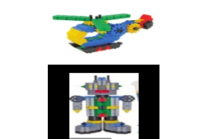 Bộ làm quen STEM lĩnh vực cơ khí, truyền động - trải nghiệm thực hành theo các chủ đề bánh răng, bánh xích, dây kéo , giao thông, robot